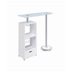 Bishop Glass Top Bar Table