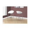 Barstool - 2 Piece Chrome Base Bar Height