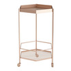 Hex Bar Cart