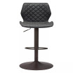 45" Steel, Polyurethane Seth Adjustable Base Bar Chair