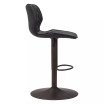 45" Steel, Polyurethane Seth Adjustable Base Bar Chair