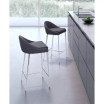 30" each, Set of 2 Steel, Polyester Reykjavik Slender Legs Counter Chair