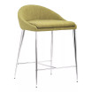 30" each, Set of 2 Steel, Polyester Reykjavik Slender Legs Counter Chair