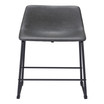 35" each, Set of 2 Steel, Polyurethane Smart Counter Chair