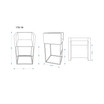 Embassy Barstool, Set of 3