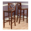 Victor 2-Piece 29" V Back Bar Stools