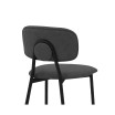 Rococo Faux Leather and Metal Counter Height Bar Stool