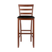 Home Decorative Simone 2-Piece Ladder Back Bar Stools