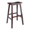 Home Decorative Saddle Seat 29" Stool, Single, RTA