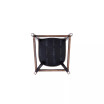 Fifth Avenue 19" 2 Piece Beech Wood Faux Leather Upholstered Counter Height Barstool Set