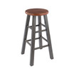 Ivy 24.2" Wood Counter Stool