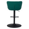 46" Steel, Polyester Tarley Adjustable Base Bar Chair