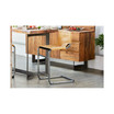 Baker Counter Stool Tan-Set Of Two
