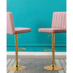 Yucca Adjustable Swivel Bar Stools, Set of 2