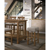 Janet Driftwood Transitional Counterheight Stools, Set of 2