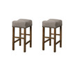 Janet Driftwood Transitional Counterheight Stools, Set of 2