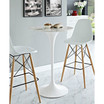 Lippa 28" Artificial Marble Bar Table