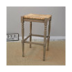 French Country 30" Turned Leg Seat Stool