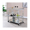 Kendra Metal Mobile Serving Cart