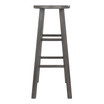 Ivy 29.1" Wood Square Leg Bar Stool