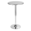 Bistro Adjustable Round Bar Table