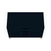 Rockefeller Medium Density Fiberboard 3-Drawer Dresser