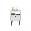 Bogart 27.16" Medium Density Fiberboard 1-Drawer Nightstand