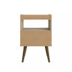 Bogart 27.16" Medium Density Fiberboard 1-Drawer Nightstand
