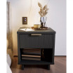 Granville 18.11" Medium Density Fiberboard 1-Drawer Nightstand