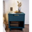 Granville 18.11" Medium Density Fiberboard 1-Drawer Nightstand