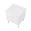Stanton 26.25" Medium Density Fiberboard 2-Drawer Nightstand