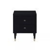 Stanton 26.25" Medium Density Fiberboard 2-Drawer Nightstand