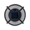 Mesh Solar Powered Outdoor Lantern with Stand, 14.25"