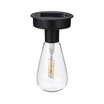 Mesh Solar Powered Outdoor Lantern with Stand, 14.25"