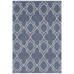 Alfresco ALF-9650 Charcoal 6' x 9' Area Rug, Indoor/Outdoor