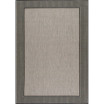 Dawn Gris Border Gray 5'3" x 7'6" Outdoor Area Rug