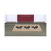 Liora Manne Front Porch Indoor/Outdoor Roosters Neutral 2' x 3' Area Rug