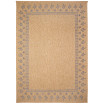 Sahara Block Print Border Area Rug