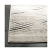 Amsterdam Cream and Charcoal 5'1" x 7'6" Outdoor Area Rug