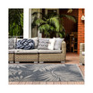 Nassau 407 Blue 5' x 7' Outdoor Area Rug