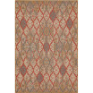 Malibu Outdoor Stamped Ikat 2'5" x 6' Area Rug