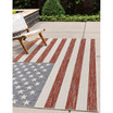 Outdoor Old Glory 2'2" x 3' Area Rug