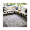 Claudia Contemporary Celestial Blue 4' x 6' Outdoor Area Rug