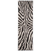 Visions I Zebra 2'3" x 8' Runner Outdoor Area Rug