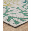 Malibu Outdoor Coral 4' x 5'6" Area Rug