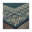 Scope SCO03 Blue 1'10" x 7'6" Runner Rug
