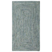 Sea Glass Rectangular Braid Indoor/Outdoor Area Rug