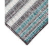 Malibu Faded Stripe Area Rug