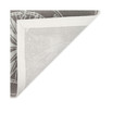 Frontporch Compass Black and Gray 1'8" x 2'6" Outdoor Area Rug