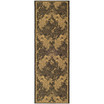 Courtyard Black and Natural 5'3" x 7'7" Outdoor Area Rug
